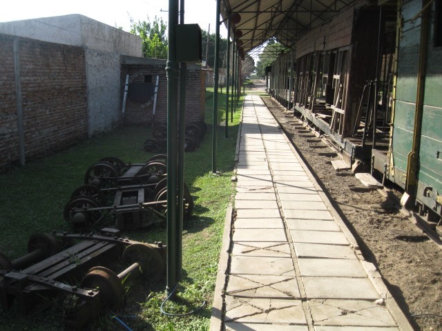 Foto: ex estación Santa Ana, FC Urquiza - Santa Ana (Corrientes), Argentina