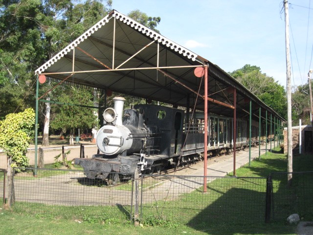 Foto: ex estación Santa Ana, FC Urquiza - Santa Ana (Corrientes), Argentina