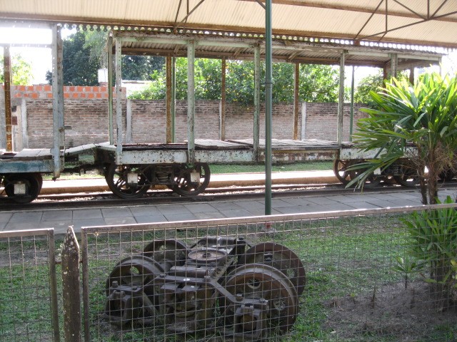 Foto: ex estación Santa Ana, FC Urquiza - Santa Ana (Corrientes), Argentina