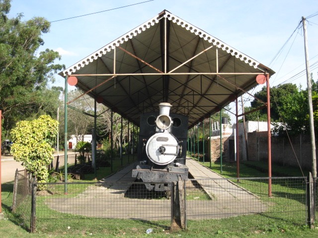 Foto: ex estación Santa Ana, FC Urquiza - Santa Ana (Corrientes), Argentina