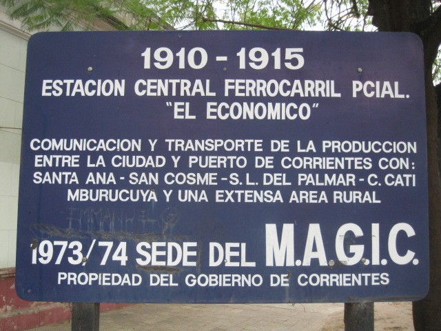 Foto: ex estación Corrientes del FC Central Correntino - Corrientes, Argentina