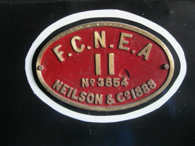 Foto: placa de vaporera del FC Nordeste Argentino - Villa Lynch (Buenos Aires), Argentina