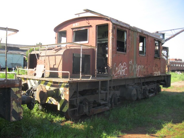 Foto: locomotora eléctrica de maniobras, Ferroclub Argentino - Villa Lynch (Buenos Aires), Argentina
