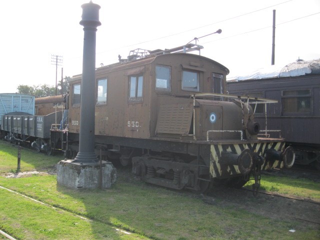 Foto: locomotora eléctrica de maniobras, Ferroclub Argentino - Villa Lynch (Buenos Aires), Argentina