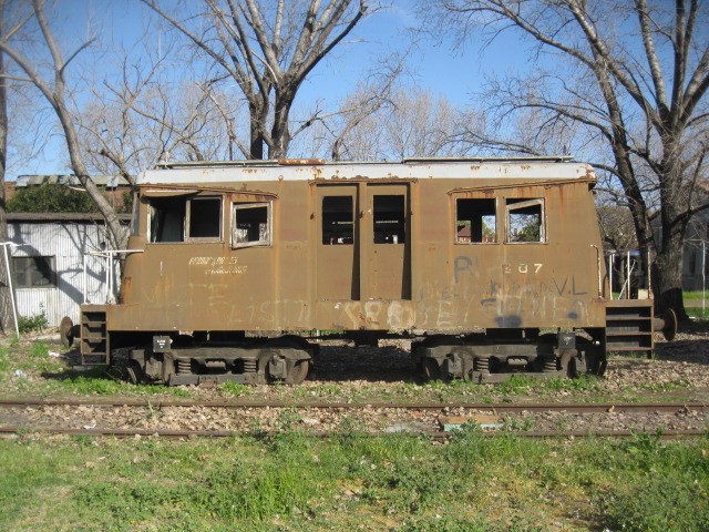 Foto: locomotora eléctrica de maniobras, Ferroclub Argentino - Villa Lynch (Buenos Aires), Argentina