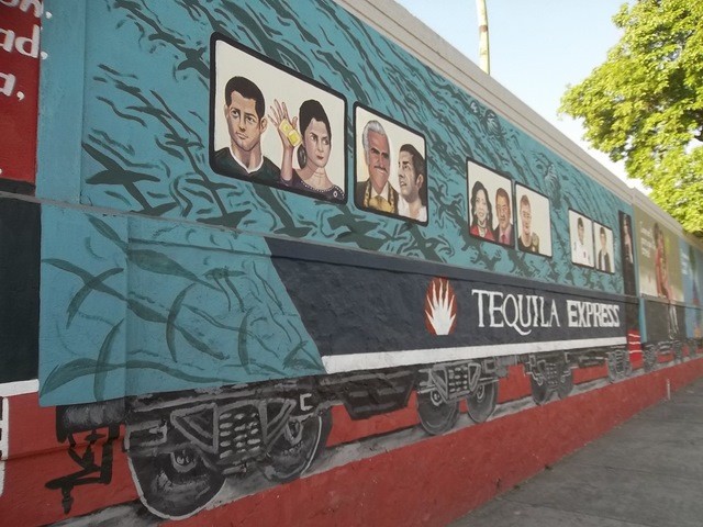 Foto: mural ferroviario - Guadalajara (Jalisco), México