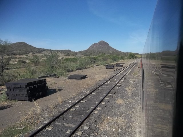 Foto: el andén secundario de la estación Loreto - Loreto (Sinaloa), México