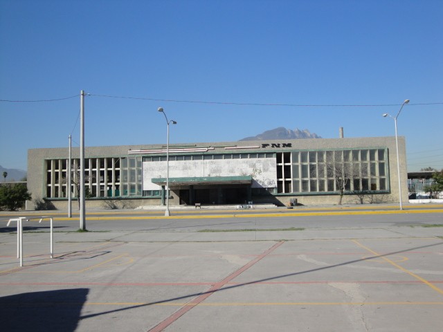 Foto: estación de FFCC Nacionales - Monterrey (Nuevo León), México