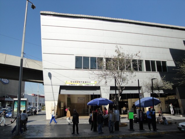 Foto: estación Cuauhtémoc, Metrorrey - Monterrey (Nuevo León), México