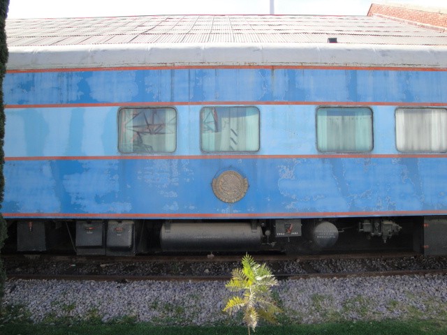 Foto: vagón presidencial moderno - Aguascalientes, México