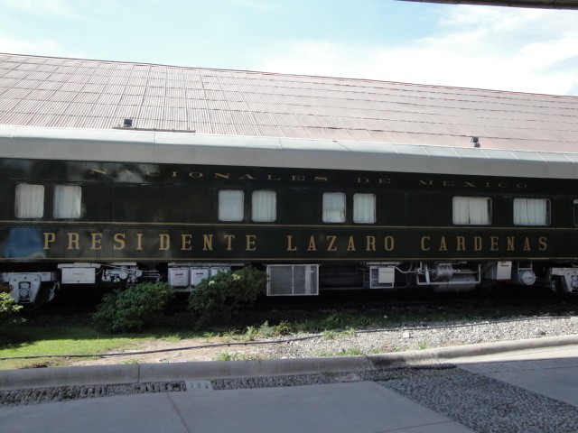 Foto: vagón presidencial antiguo - Aguascalientes, México