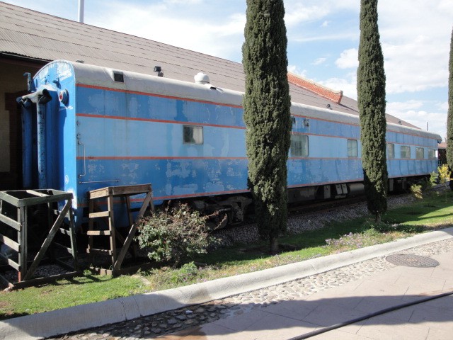 Foto: vagón presidencial moderno - Aguascalientes, México