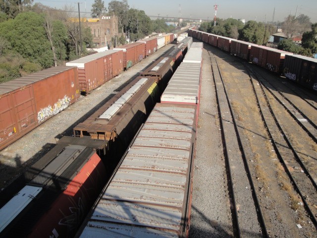 Foto: estación del ex FC Nacional Mexicano - San Luis Potosí, México