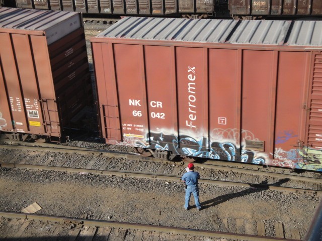 Foto: estación del ex FC Nacional Mexicano - San Luis Potosí, México