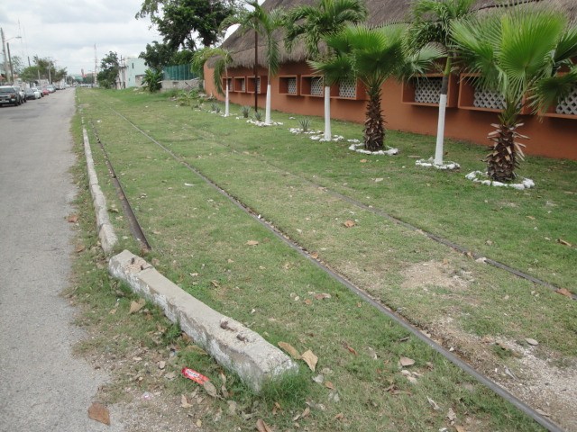 Foto: aquí habría estado la parada Itzimná del ramal a Progreso - Mérida (Yucatán), México