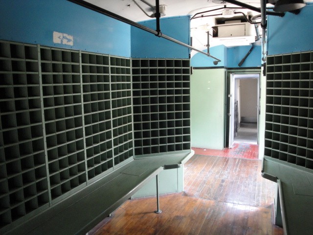 Foto: ex estación Puebla, museo ferroviario; vagón correo - Puebla, México