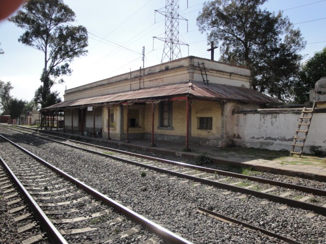 Foto: estación Teotihuacán - San Sebastián Xolalpa (México), México