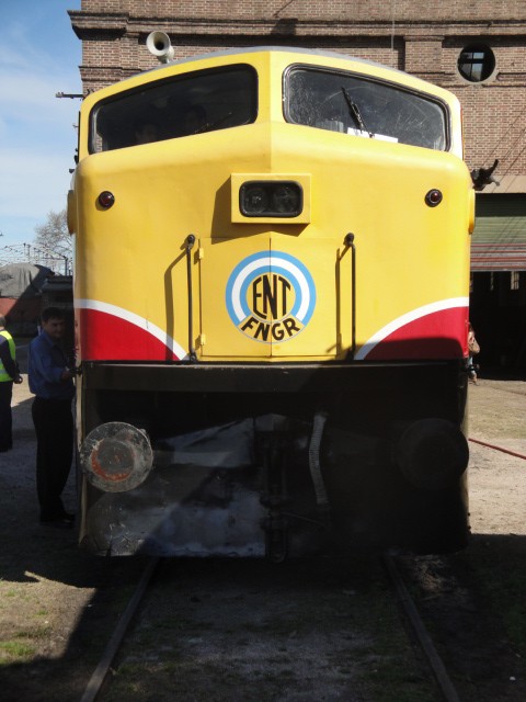 Foto: locomotora Baldwin - Remedios de Escalada (Buenos Aires), Argentina