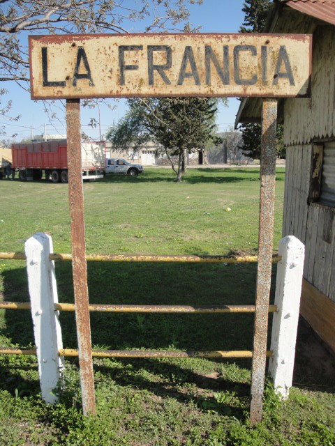Foto: estación La Francia - La Francia (Córdoba), Argentina