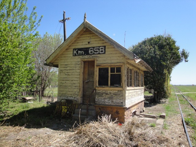 Foto: estación Pedro E. Vivas, ex Km 658 - Pedro E. Vivas (Córdoba), Argentina