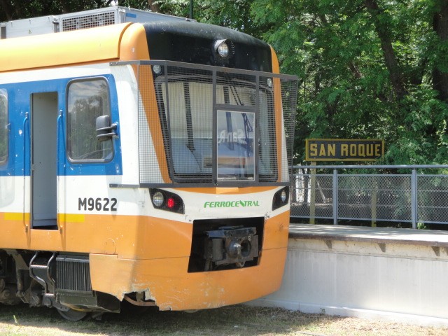Foto: Tren de las Sierras en estación San Roque - San Roque (Córdoba), Argentina