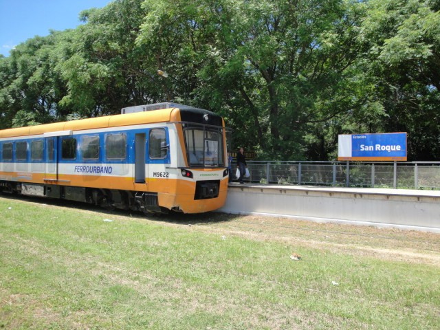 Foto: Tren de las Sierras en estación San Roque - San Roque (Córdoba), Argentina