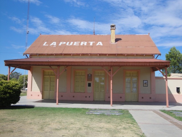 Foto: estación La Puerta, FC Belgrano - La Puerta (Córdoba), Argentina