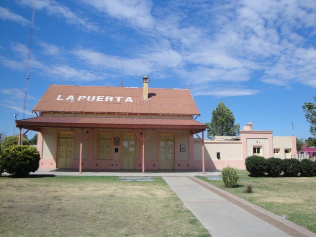 Foto: estación La Puerta, FC Belgrano - La Puerta (Córdoba), Argentina