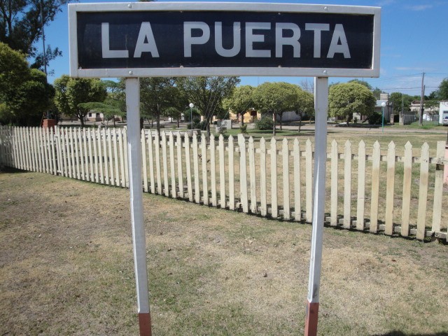 Foto: estación La Puerta, FC Belgrano - La Puerta (Córdoba), Argentina