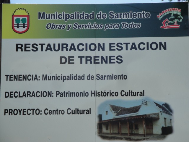 Foto: estación Sarmiento, FC Belgrano - Sarmiento (Córdoba), Argentina