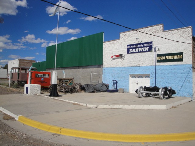 Foto: museo ferroviario - Darwin (Río Negro), Argentina