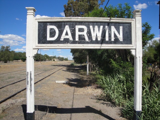 Foto: estación Darwin, FC Roca - Darwin (Río Negro), Argentina