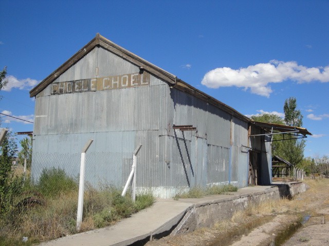 Foto: estación Darwin (sic), FC Roca - Darwin (Río Negro), Argentina