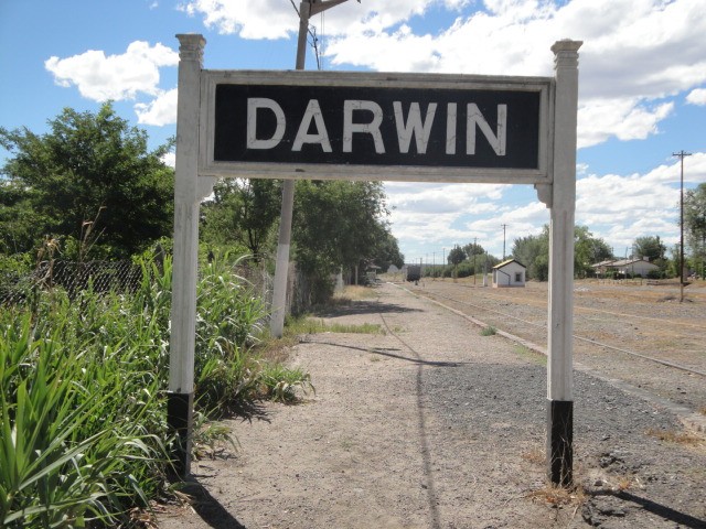 Foto: estación Darwin, FC Roca - Darwin (Río Negro), Argentina