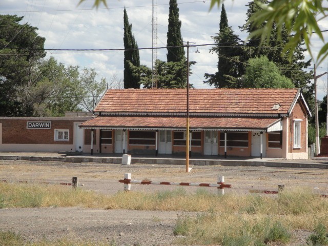 Foto: estación Darwin, FC Roca - Darwin (Río Negro), Argentina