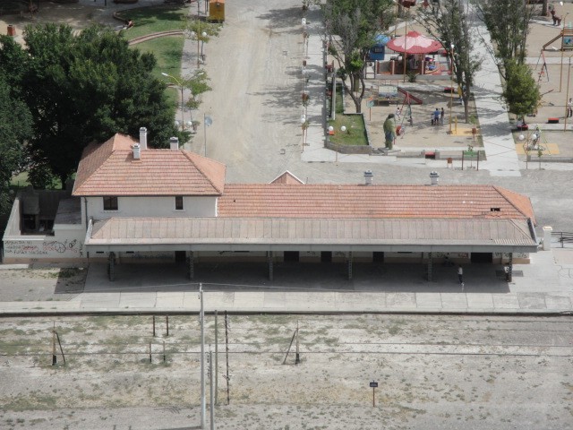 Foto: estación Villa Regina, FC Roca - Villa Regina (Río Negro), Argentina