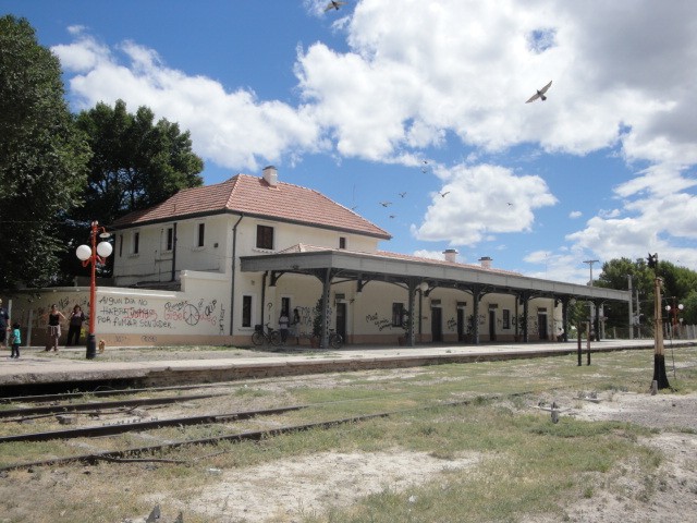 Foto: estación Villa Regina, FC Roca - Villa Regina (Río Negro), Argentina