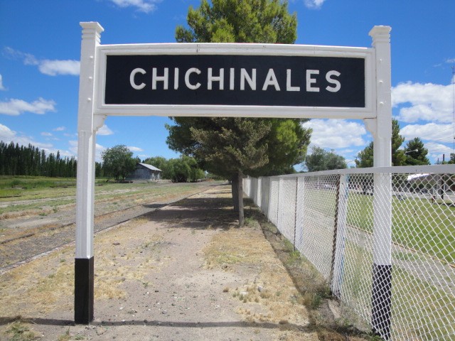 Foto: estación Chichinales, FC Roca - Chichinales (Río Negro), Argentina