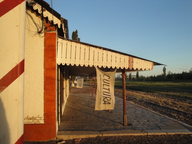 Foto: estación Chimpay, FC Roca - Chimpay (Río Negro), Argentina
