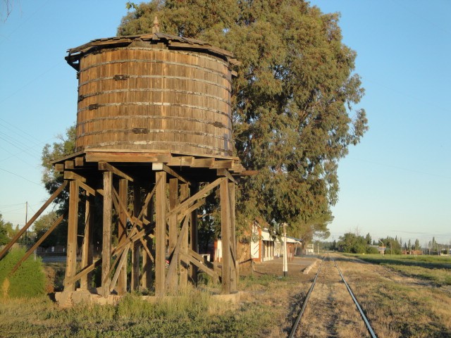 Foto: estación Chimpay, FC Roca - Chimpay (Río Negro), Argentina