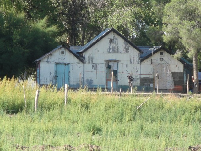 Foto: estación Coronel Belisle, FC Roca - Coronel Belisle (Río Negro), Argentina