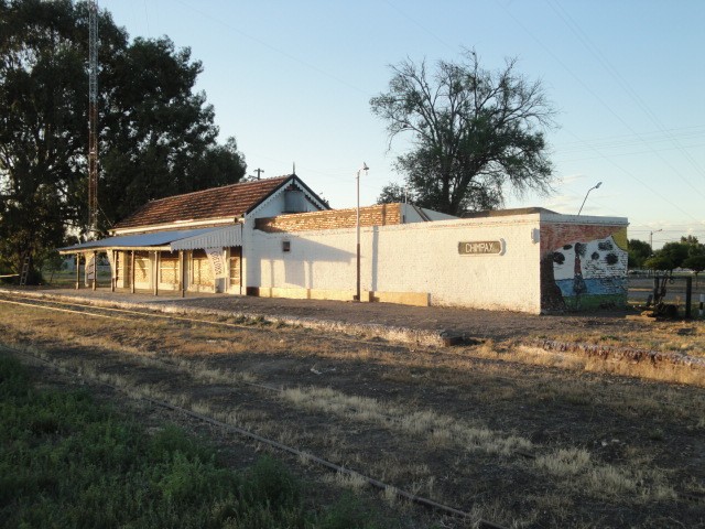 Foto: estación Chimpay, FC Roca - Chimpay (Río Negro), Argentina