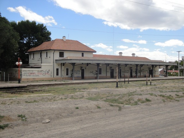 Foto: estación Villa Regina, FC Roca - Villa Regina (Río Negro), Argentina