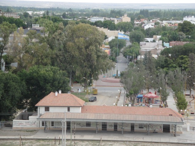Foto: estación Villa Regina, FC Roca - Villa Regina (Río Negro), Argentina