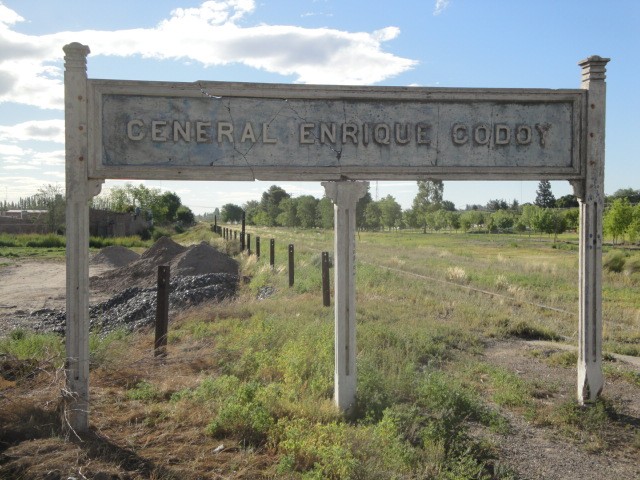 Foto: estación General Enrique Godoy, FC Roca - General Enrique Godoy (Río Negro), Argentina