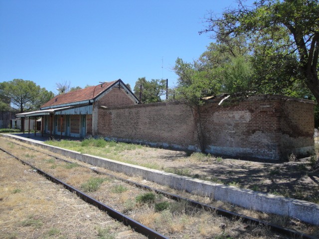 Foto: estación Chelforó, FC Roca - Chelforó (Río Negro), Argentina