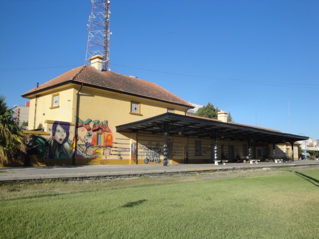 Foto: estación Fuerte General Roca, FC Roca - General Roca (Río Negro), Argentina