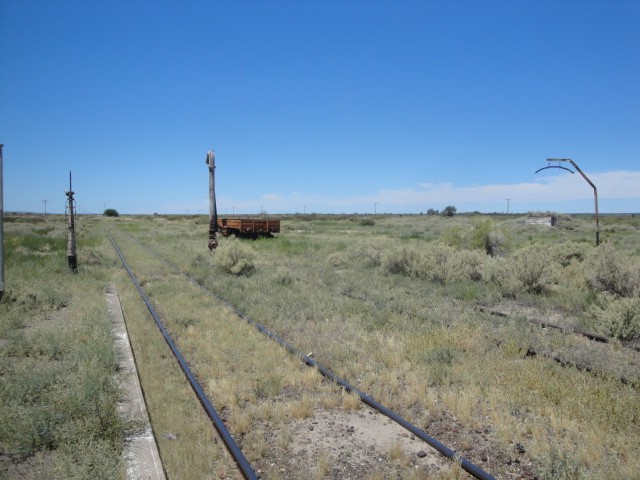 Foto: estación Chelforó, FC Roca - Chelforó (Río Negro), Argentina