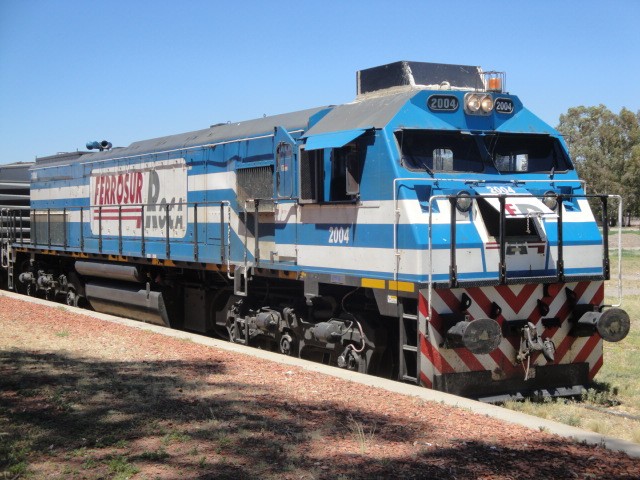 Foto: estación Ingeniero Luis A. Huergo, FC Roca - Ingeniero Luis A. Huergo (Río Negro), Argentina