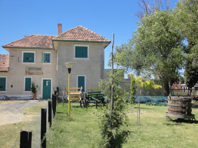 Foto: estación Cervantes, FC Roca - Cervantes (Río Negro), Argentina